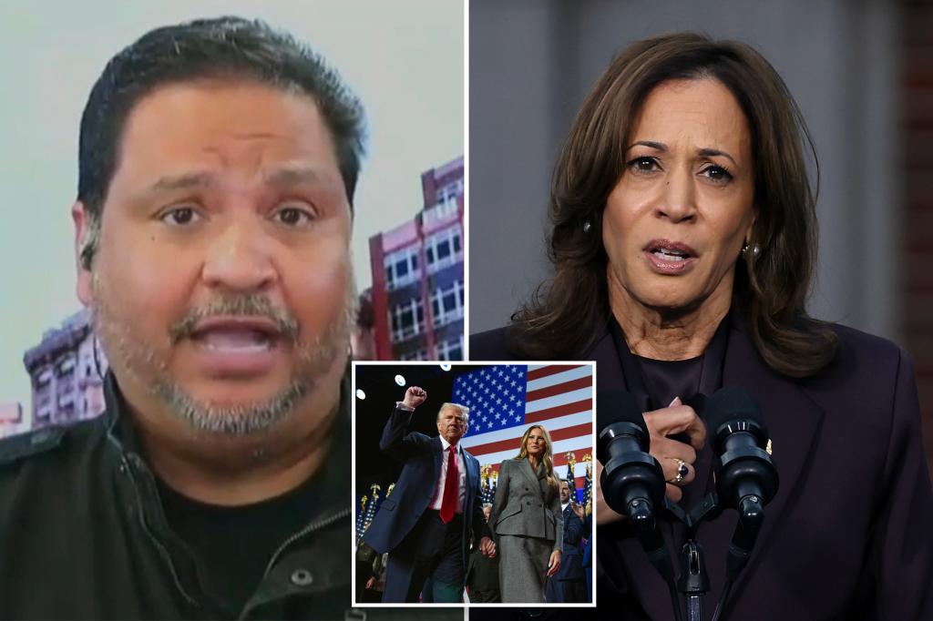 Hispanic Male Voters Shun Kamala Harris Because They Think 'A Woman Belongs In The Kitchen': Radio Host