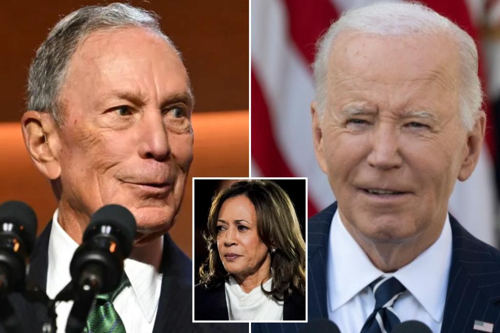 Mike Bloomberg criticizes Democrats for covering up Biden's fall: "Maybe it wasn't good to cover up weaknesses"